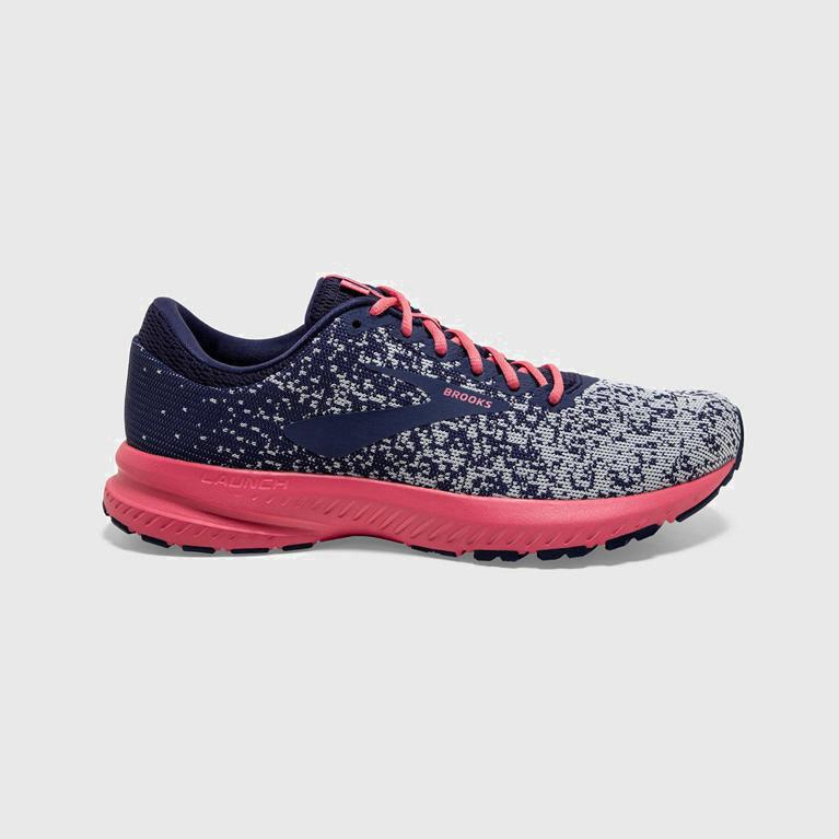 Brooks Launch 6 Israel - Women's Road Running Shoes - Grey (68795-DJLG)